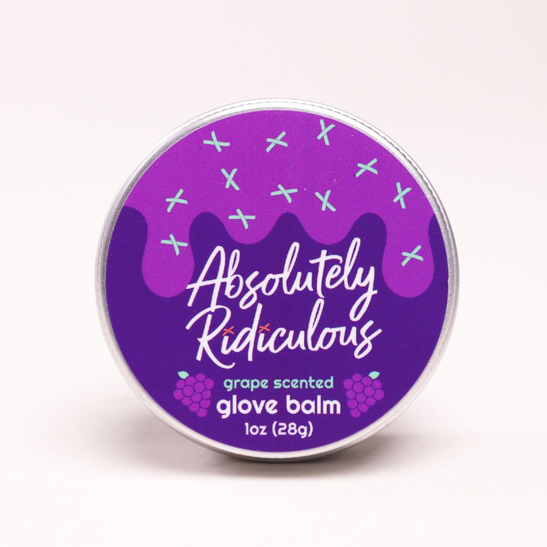 grape scented baseball glove conditioner Absolutely Ridiculous