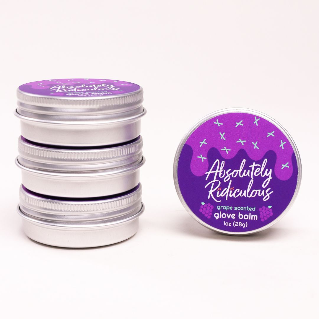 grape scented baseball glove conditioner Absolutely Ridiculous