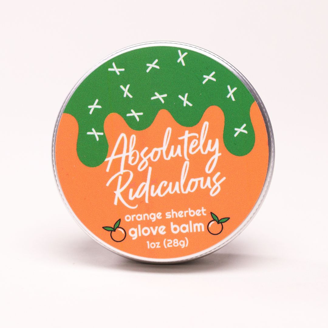 orange sherbet scented baseball glove conditioner Absolutely