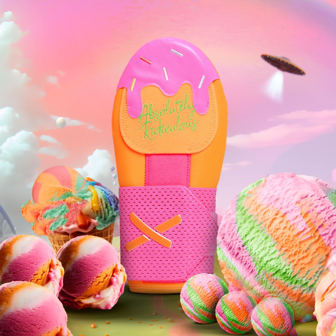 rainbow sherbet ice cream sliding mitt Absolutely Ridiculous