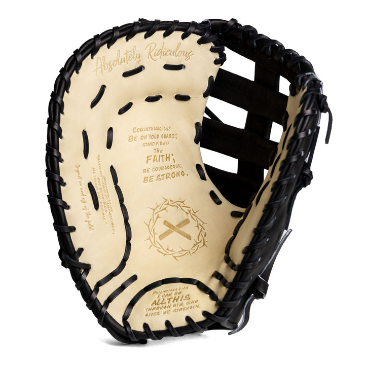 Translation missing: ja.Bible First Base Mitt | Black Binding Edition
