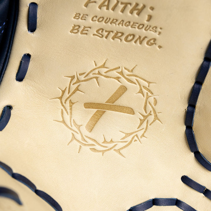 Translation missing: en.Bible First Base Mitt | Navy Binding Edition