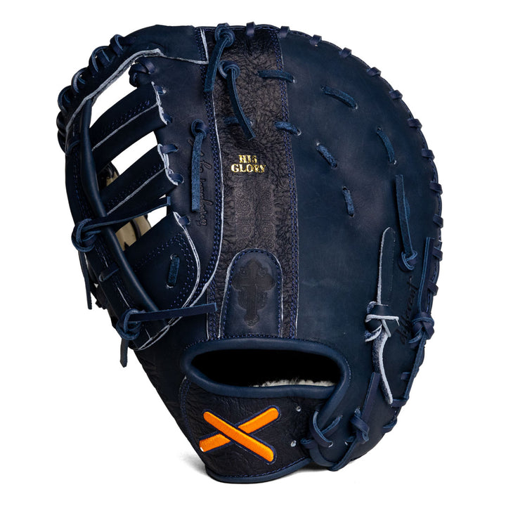 Translation missing: en.Bible First Base Mitt | Navy Binding Edition
