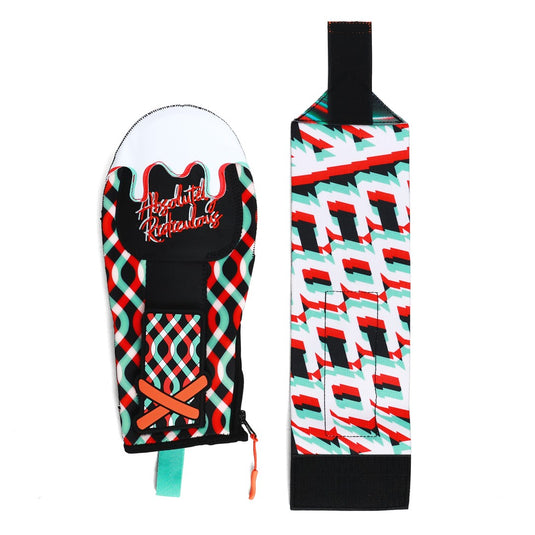 3D Blur Hybrid Sliding Mitt