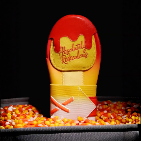 Candy Corn Sliding Mitt