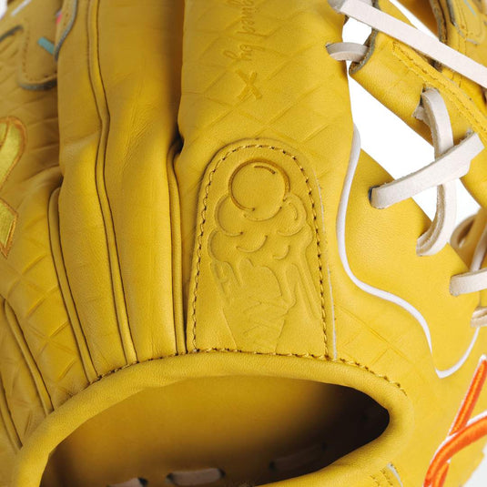 Gold Ribbon Childhood Cancer Awareness Softball Glove