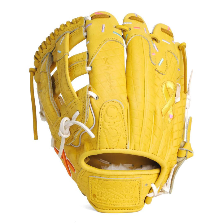 Translation missing: en.Gold Ribbon Childhood Cancer Awareness Softball Glove
