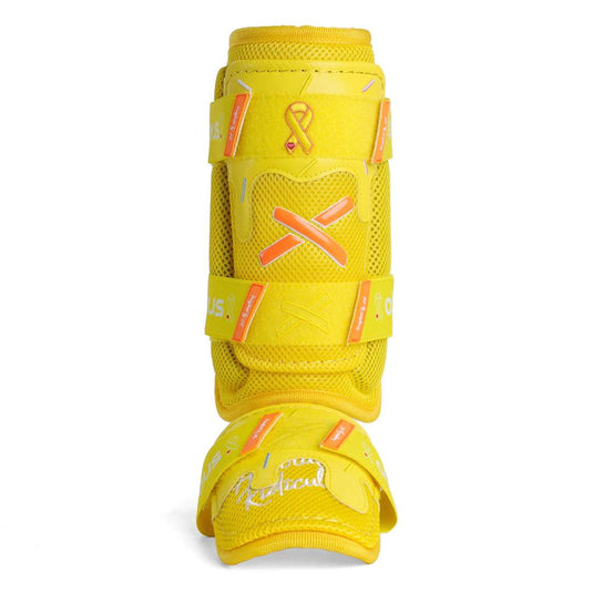 Gold Ribbon Childhood Cancer Awareness Leg Guard
