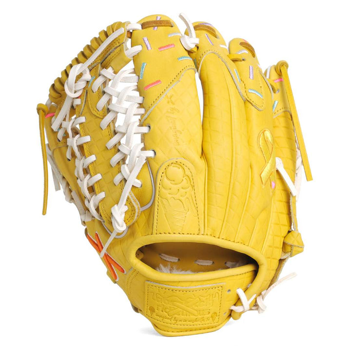 Translation missing: en.Gold Ribbon Childhood Cancer Awareness Softball Glove