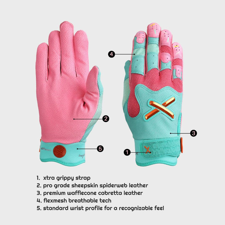 Translation missing: es.Miami Ice Batting Gloves