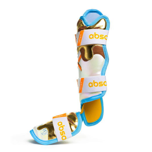 golden bruin drip model leg guard