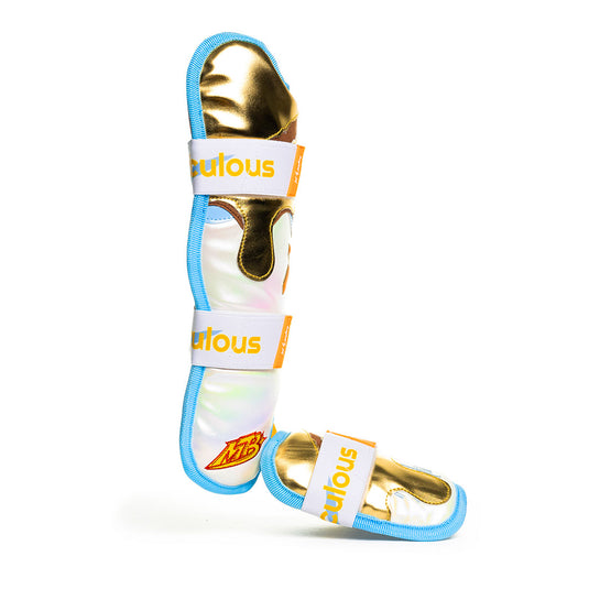 golden bruin drip model leg guard