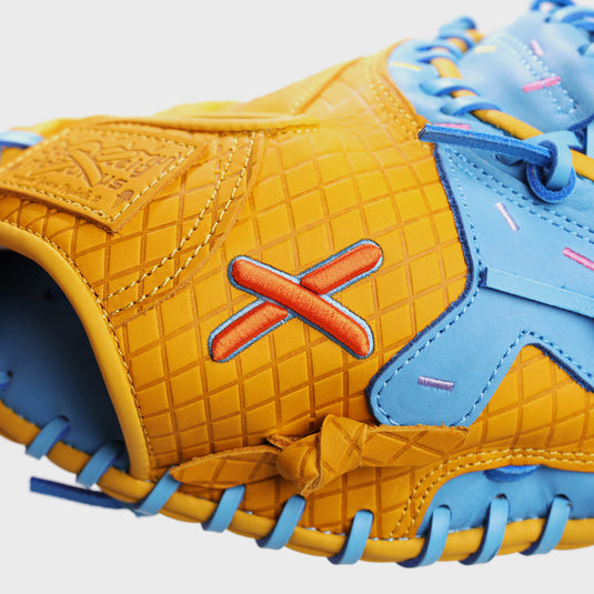 32.5" Youth Pushin' P Tan Catcher's Mitt