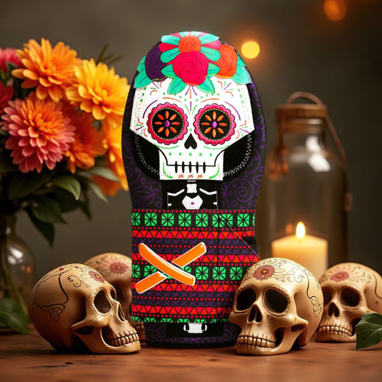 Día De Los Muertos Sliding Mitt