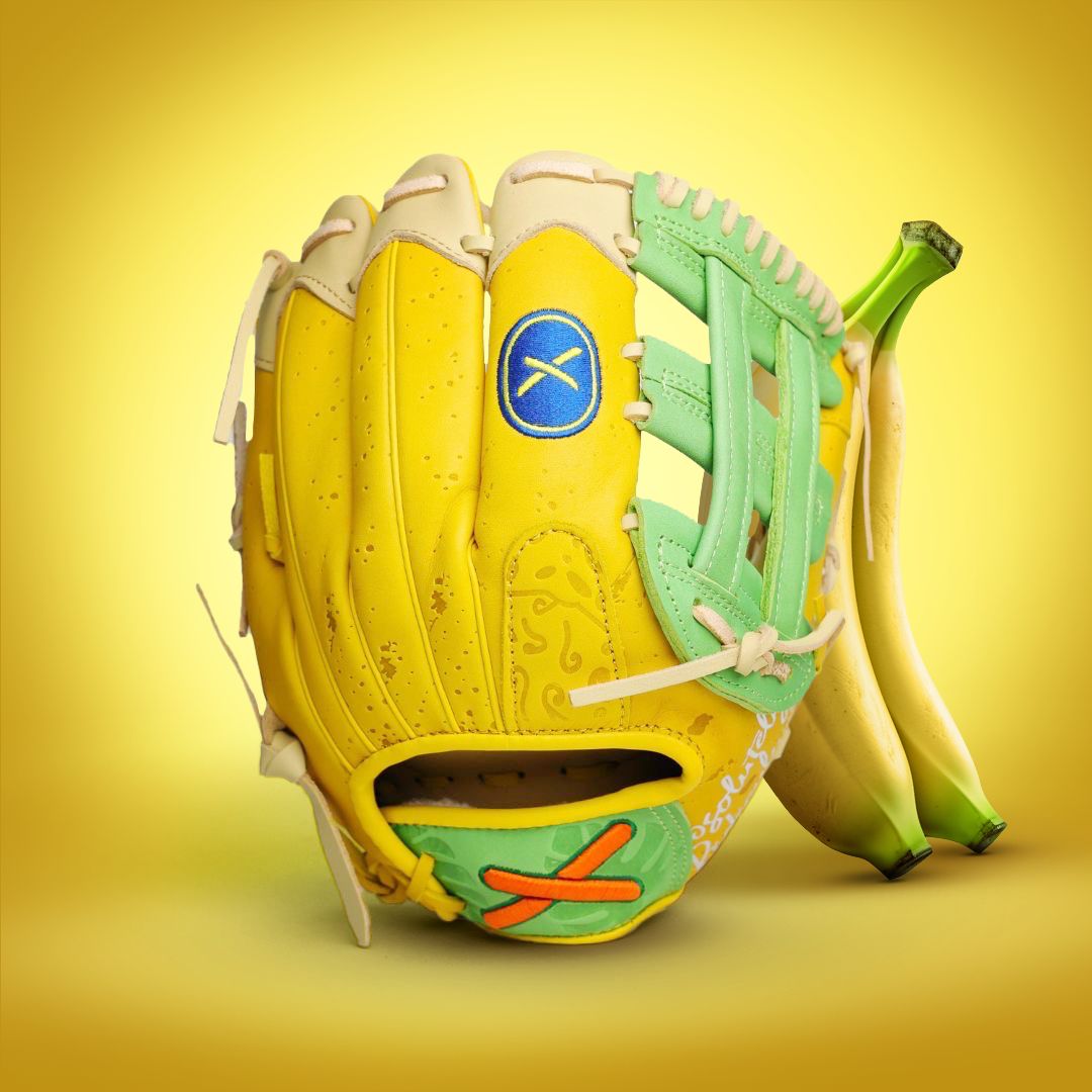 youth softball banana glove - Main Image
