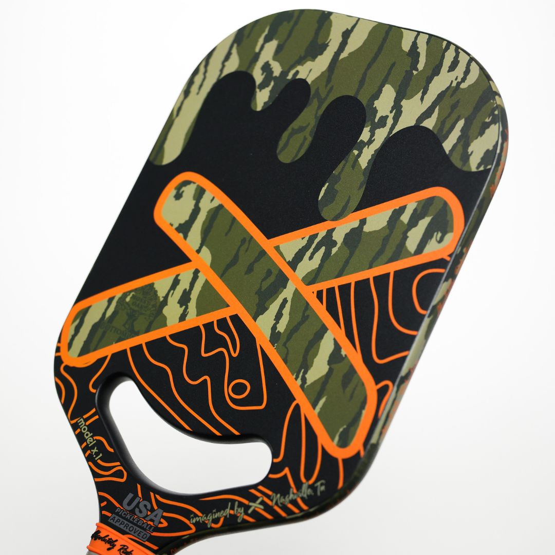 bottomland mossy oak collab pickleball paddle | model x.1