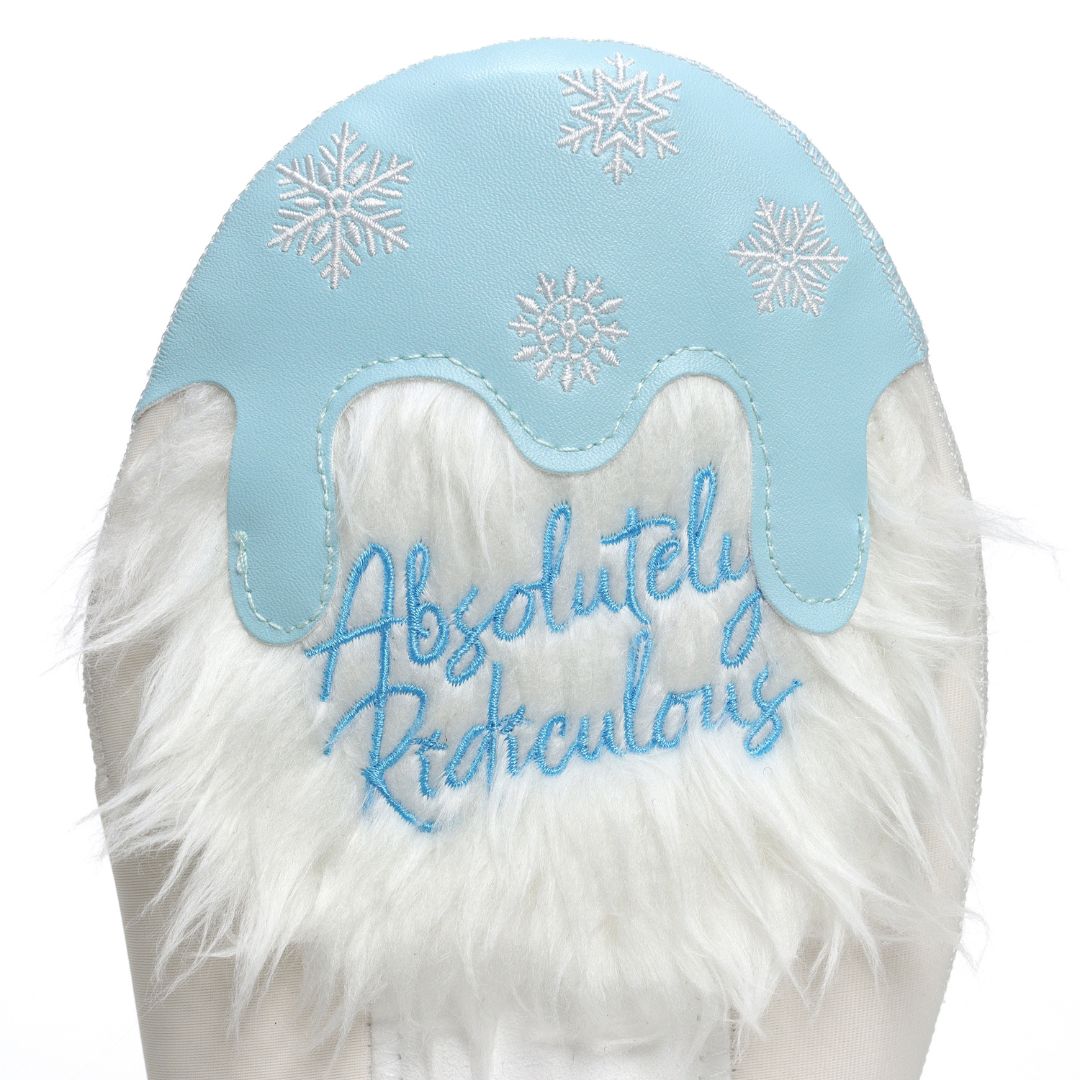 abominable snowman sliding mitt