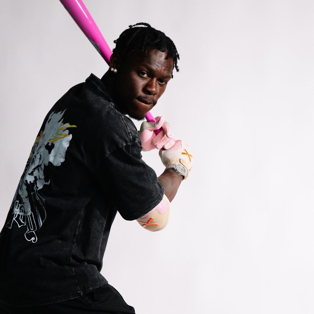 strawberry ice cream batting gloves