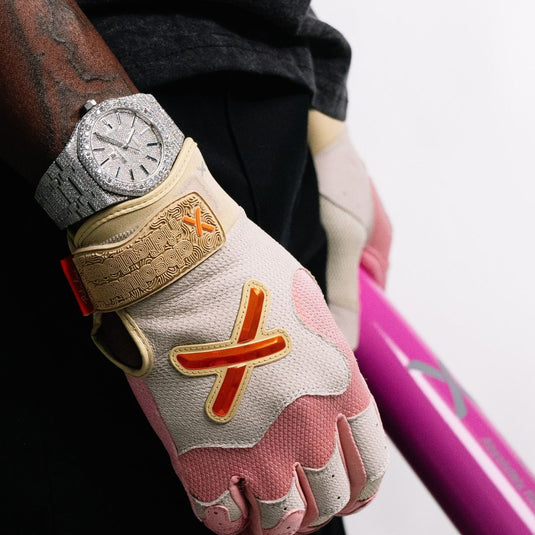 Strawberry Ice Cream Batting Gloves