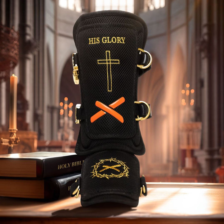 Translation missing: en.Bible Black Binding Edition Leg Guard