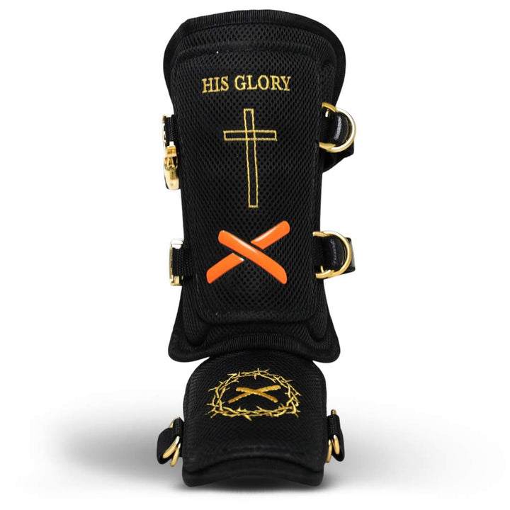 Translation missing: en.Bible Black Binding Edition Leg Guard