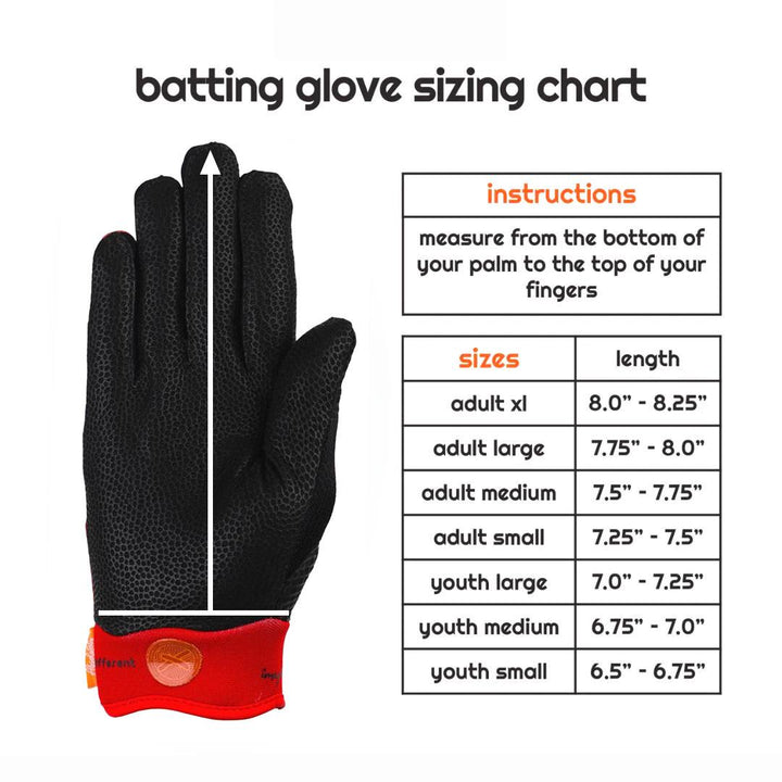 Translation missing: en.Cherry Blackout Ice Cream Batting Gloves