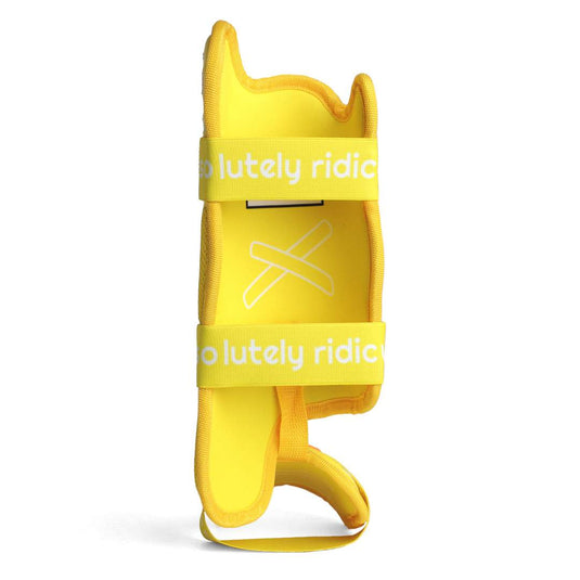 Gold Ribbon Childhood Cancer Awareness Drip Model Leg Guard