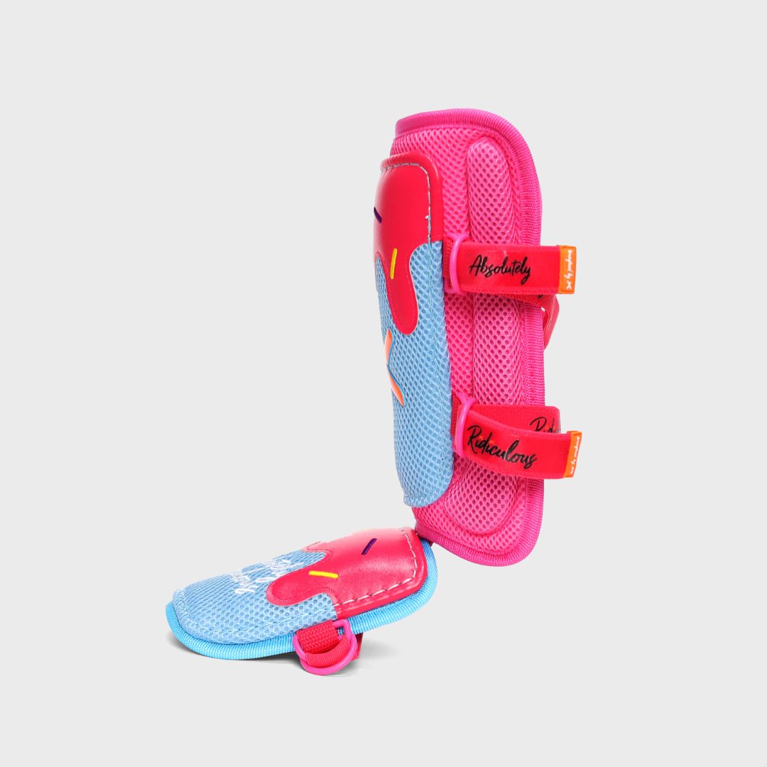 cotton candy | leg guard – Absolutely Ridiculous innovation for