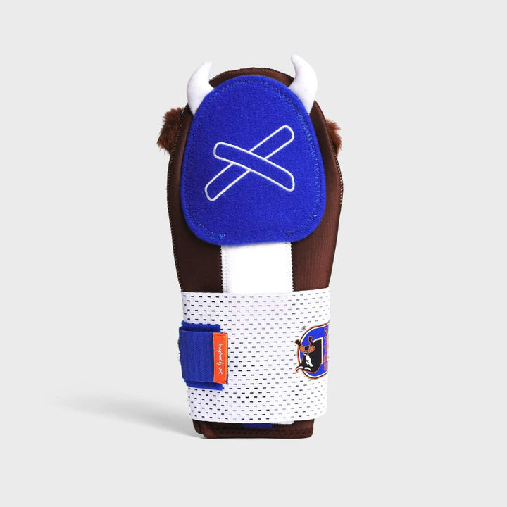 Translation missing: en.Wool e. Bull Sliding Mitt | Durham Bulls MiLB Collab