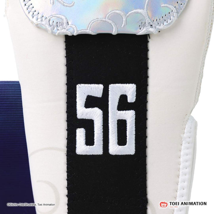 Translation missing: en.Close-up of the front view of the sliding mitt with number 56
