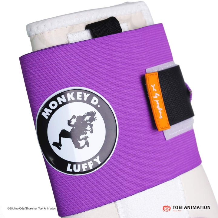 Translation missing: en.Close up of the strap, featuring 'Monkey D. Luffy' logo