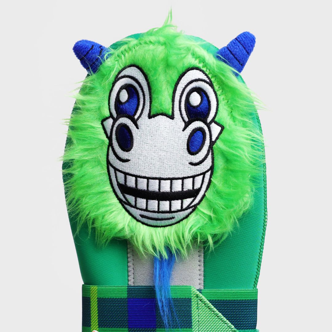 chompers sliding mitt | hartford yard goats milb collab