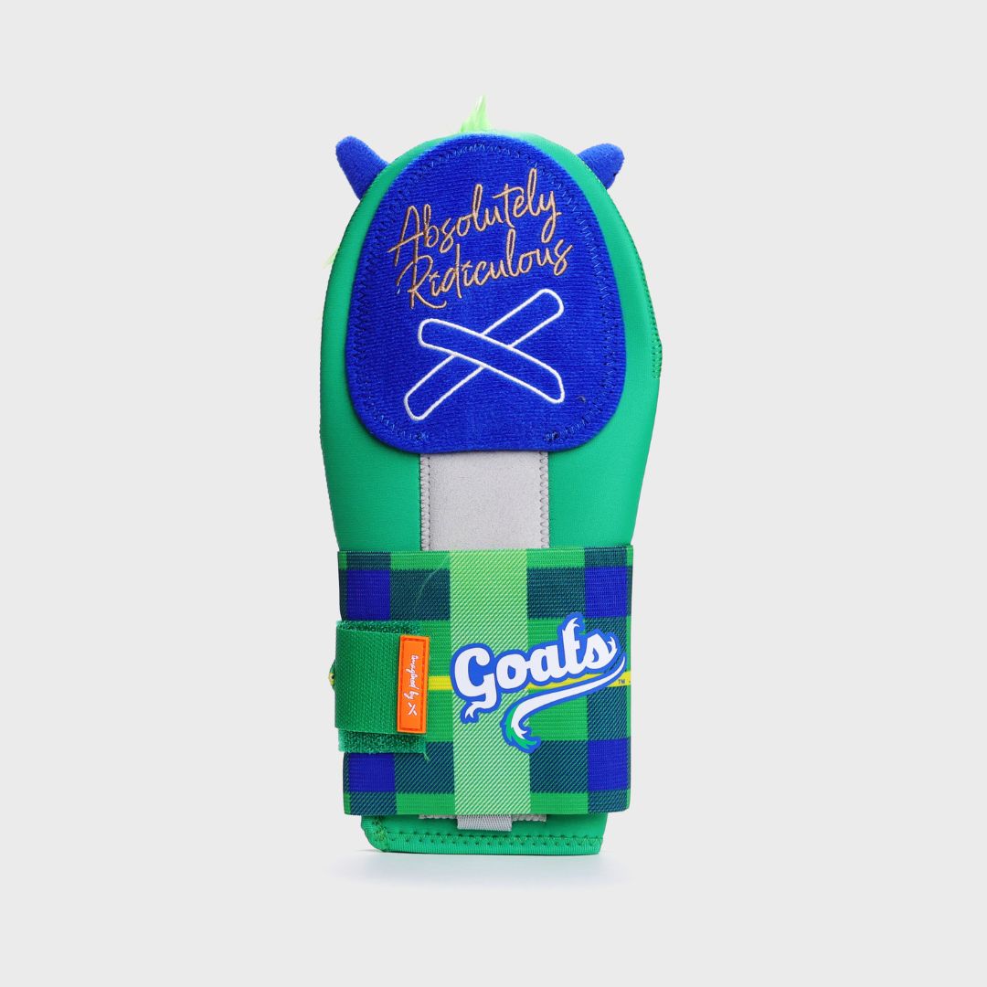 chompers sliding mitt | hartford yard goats milb collab