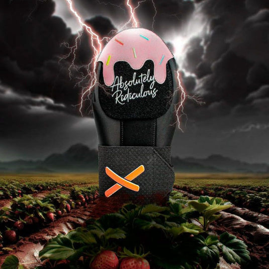 Strawberry Blackout Ice Cream Sliding Mitt