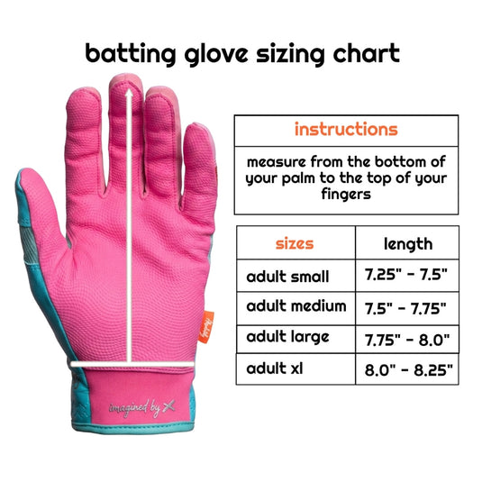Miami Ice Hybrid Batting Gloves