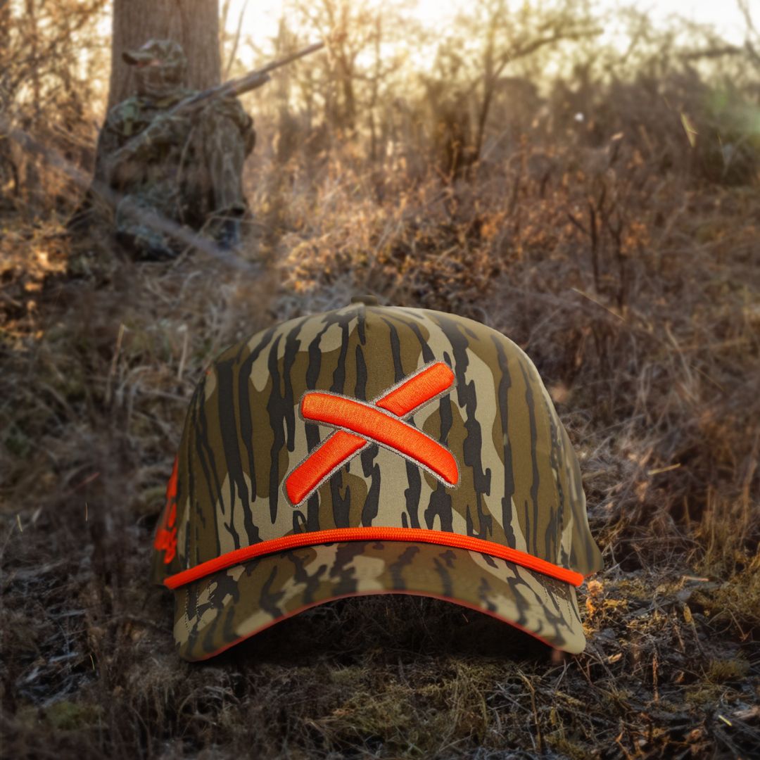 bottomland camo X.1 hat | official mossy oak collab