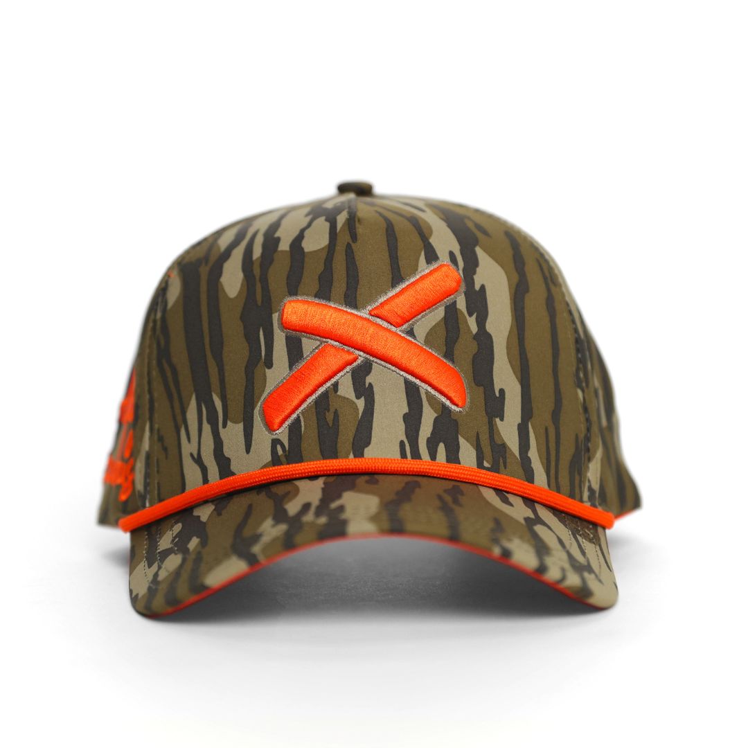 bottomland camo X.1 hat | official mossy oak collab