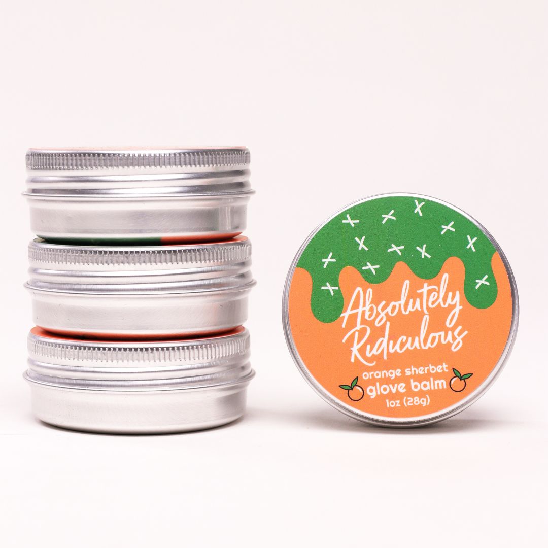 orange sherbet scented baseball glove conditioner Absolutely