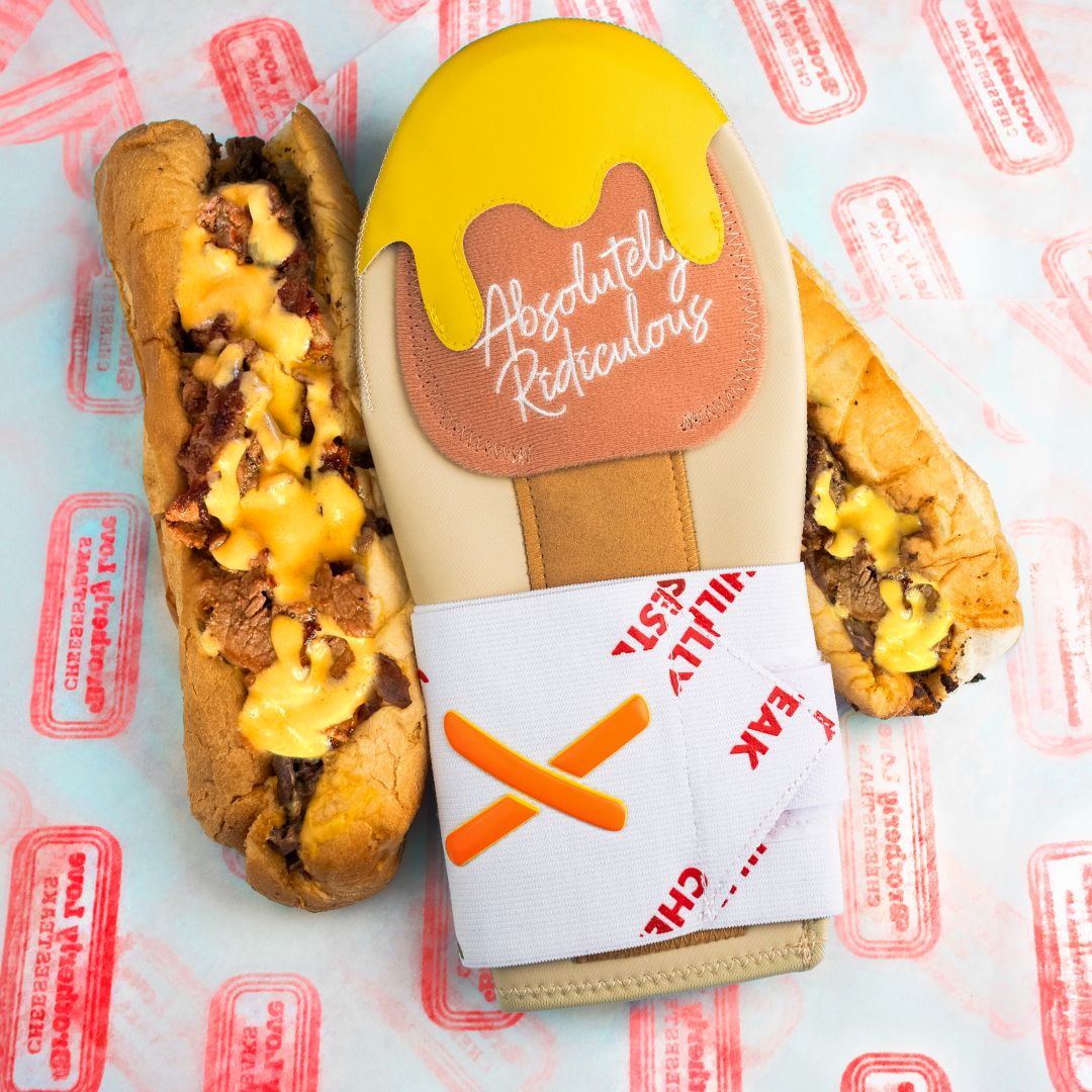 philly cheesesteak sliding mitt