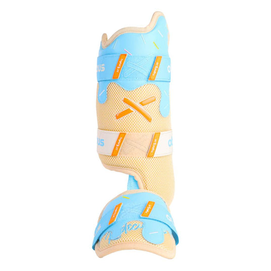 Pushin' P Tan Drip Model Leg Guard