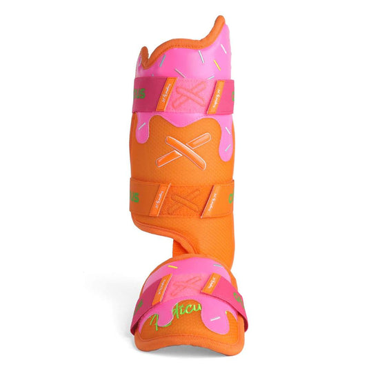 Rainbow Sherbet Ice Cream Drip Model Leg Guard