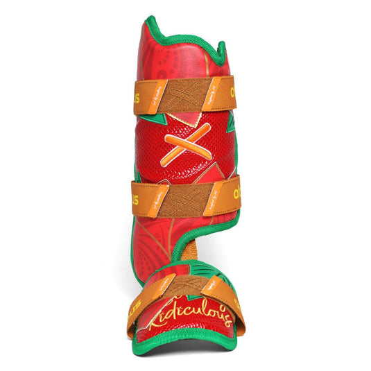Red Rose Drip Model Leg Guard