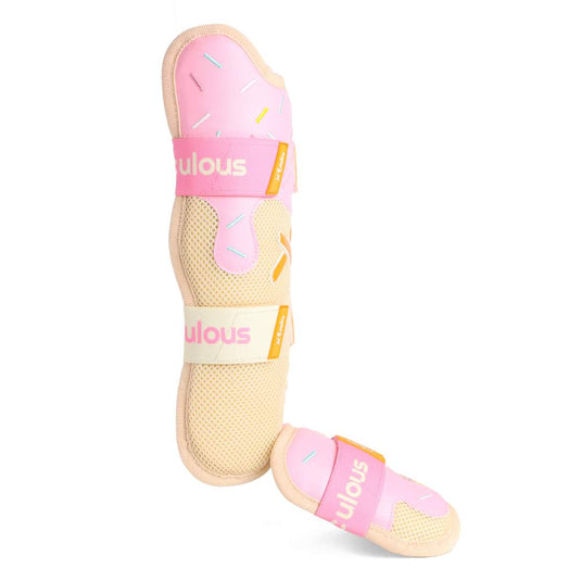 Strawberry Ice Cream Drip Model Leg Guard