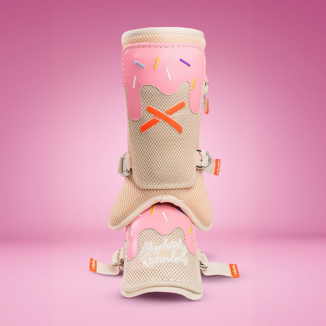 strawberry ice cream leg guard