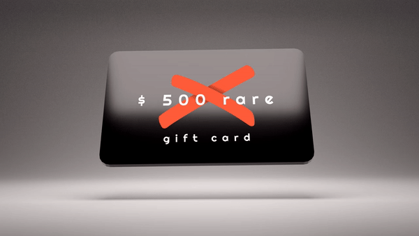 rare gift cards absolutely ridiculous gift card - denominations from $50
