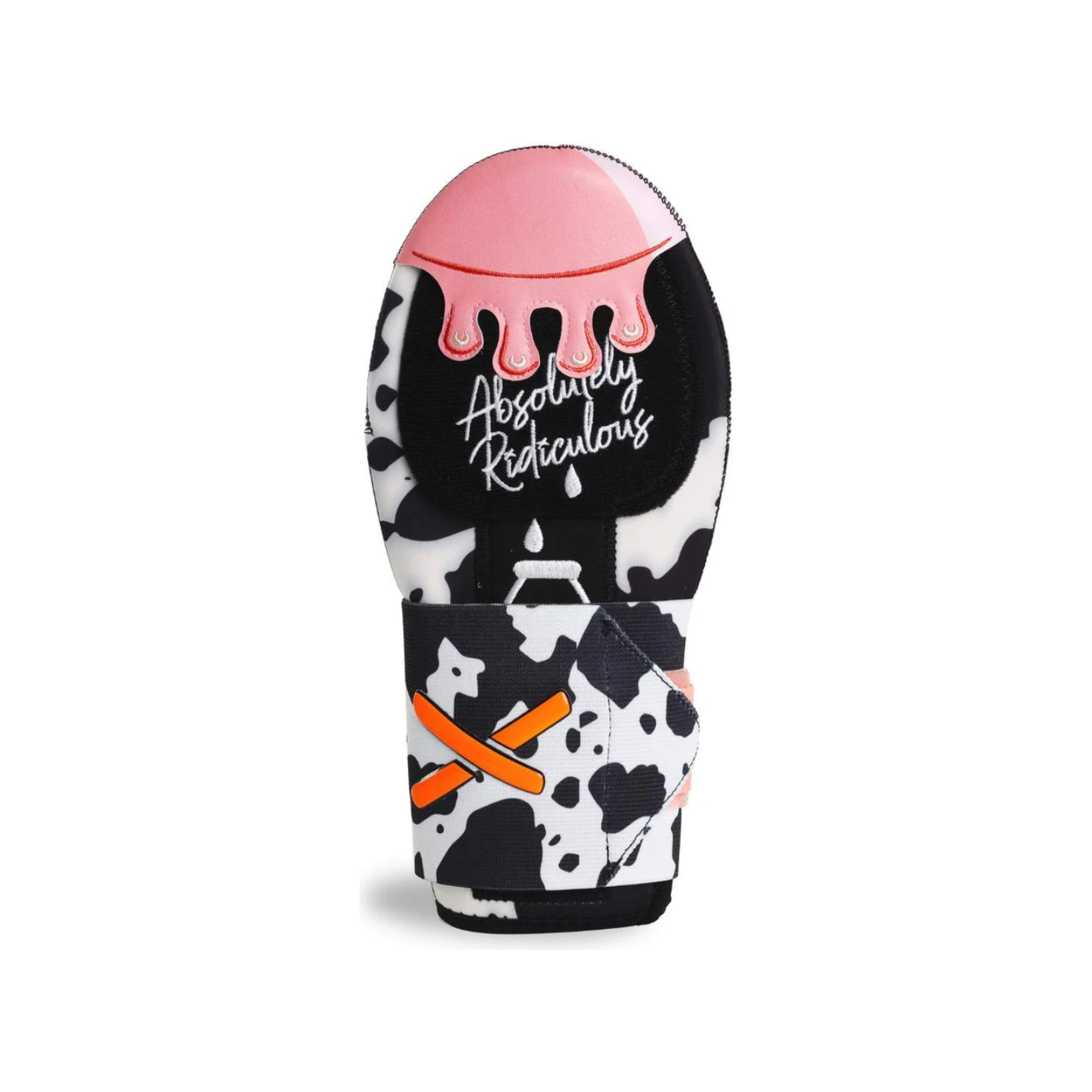 Cow sliding mitt