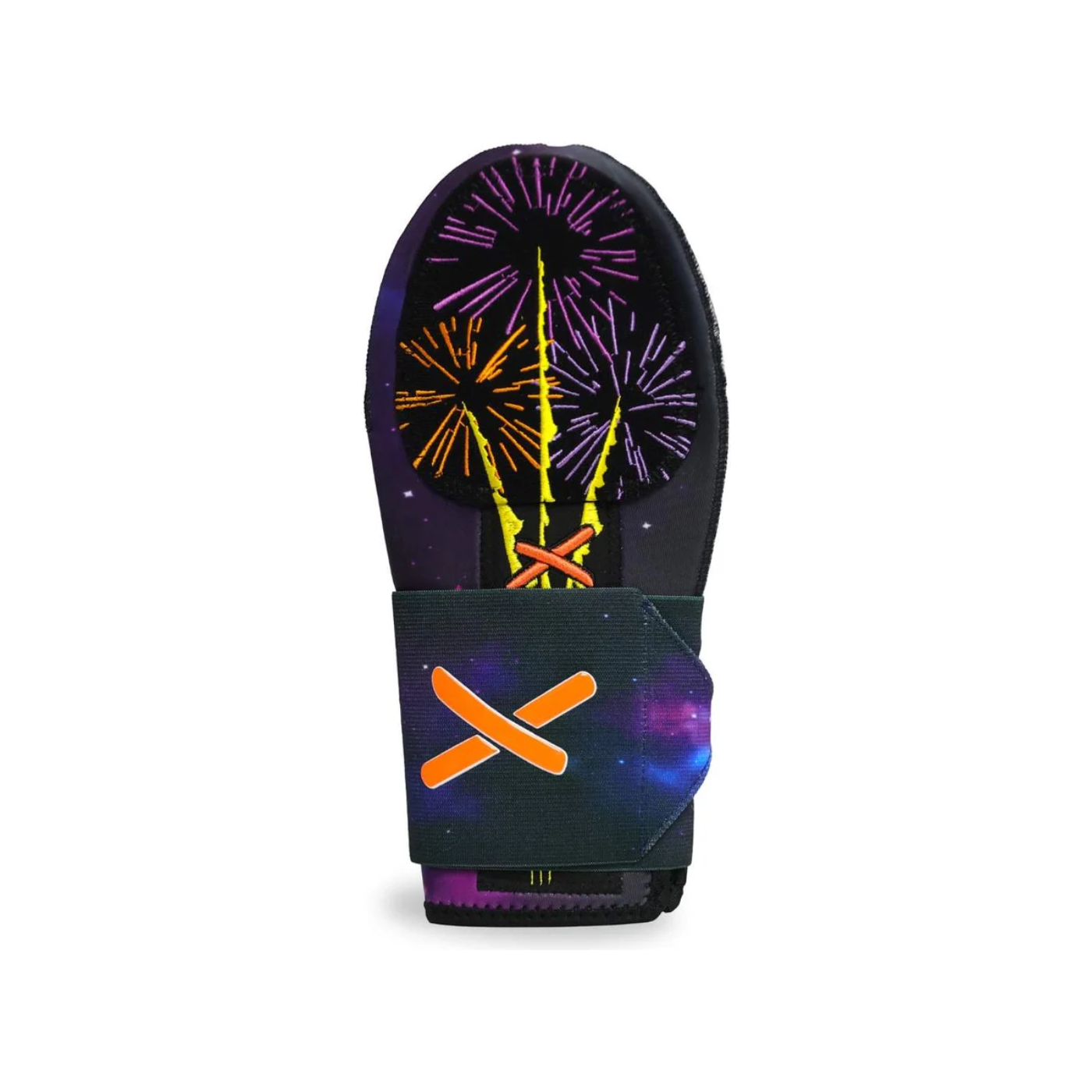 Fireworks sliding mitt